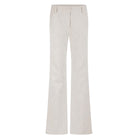 Jane Lushka Ernus Velvet Poly Pants - Off White