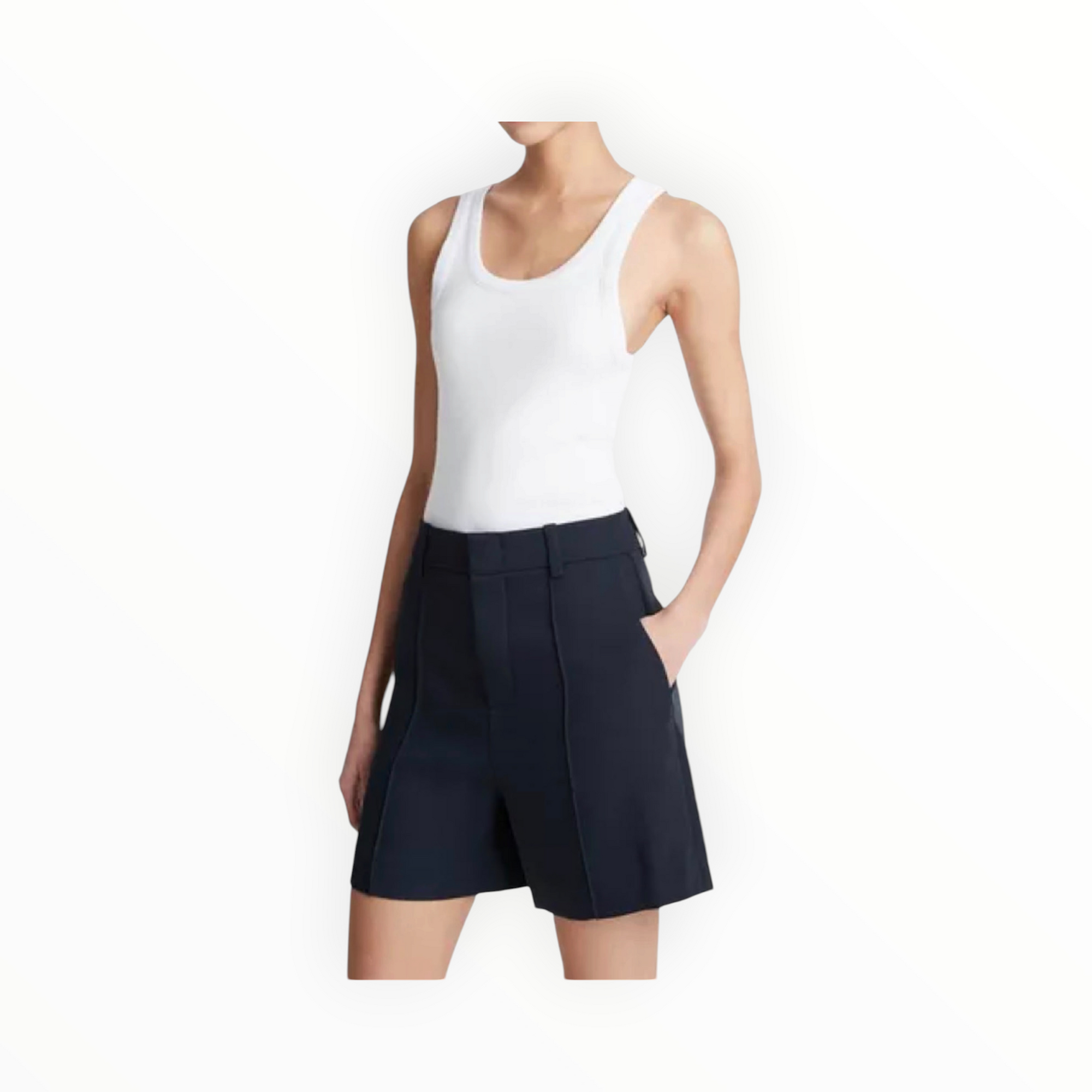 Vince Soft Suiting Short - Coastal Blue