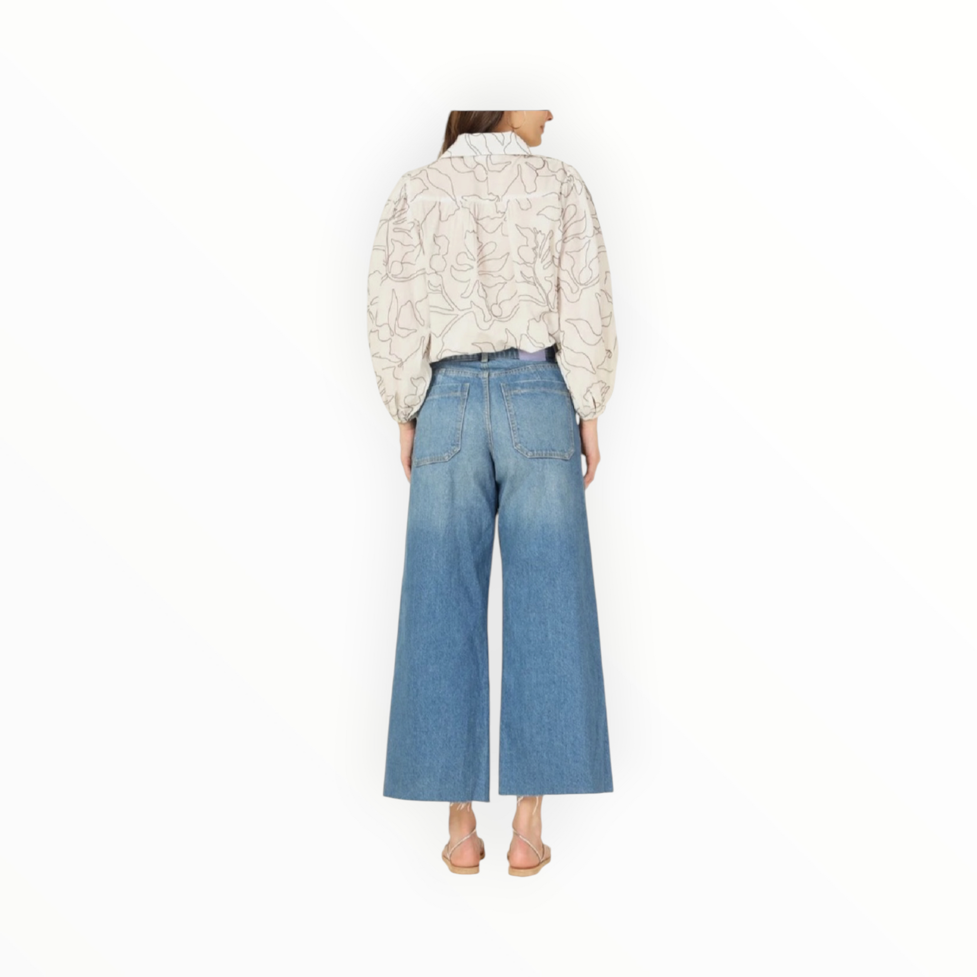 Omika Sierra Blouse - Uma Coconut
