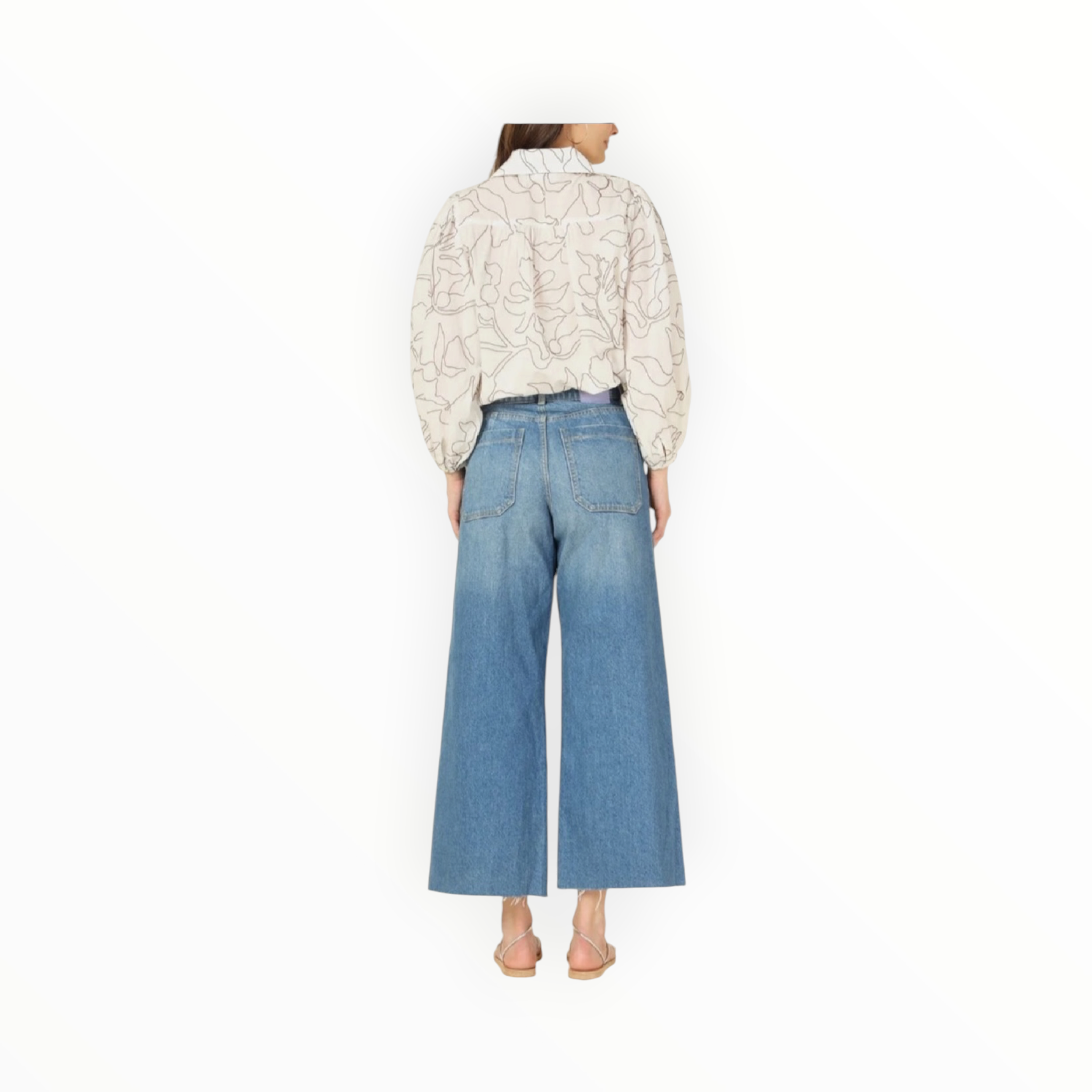 Omika Sierra Blouse - Uma Coconut