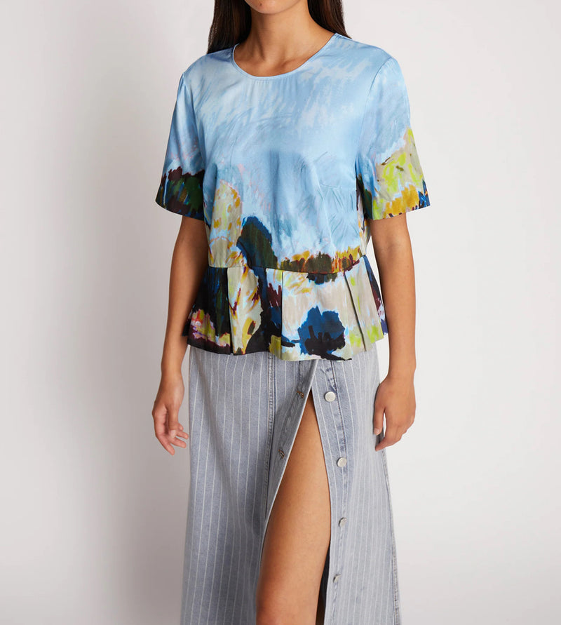 Munthe Solus Top - Blue