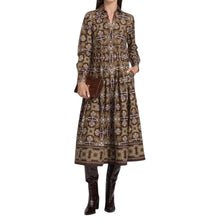 Cara Cara Cameron Dress - Vintage Tile Brown