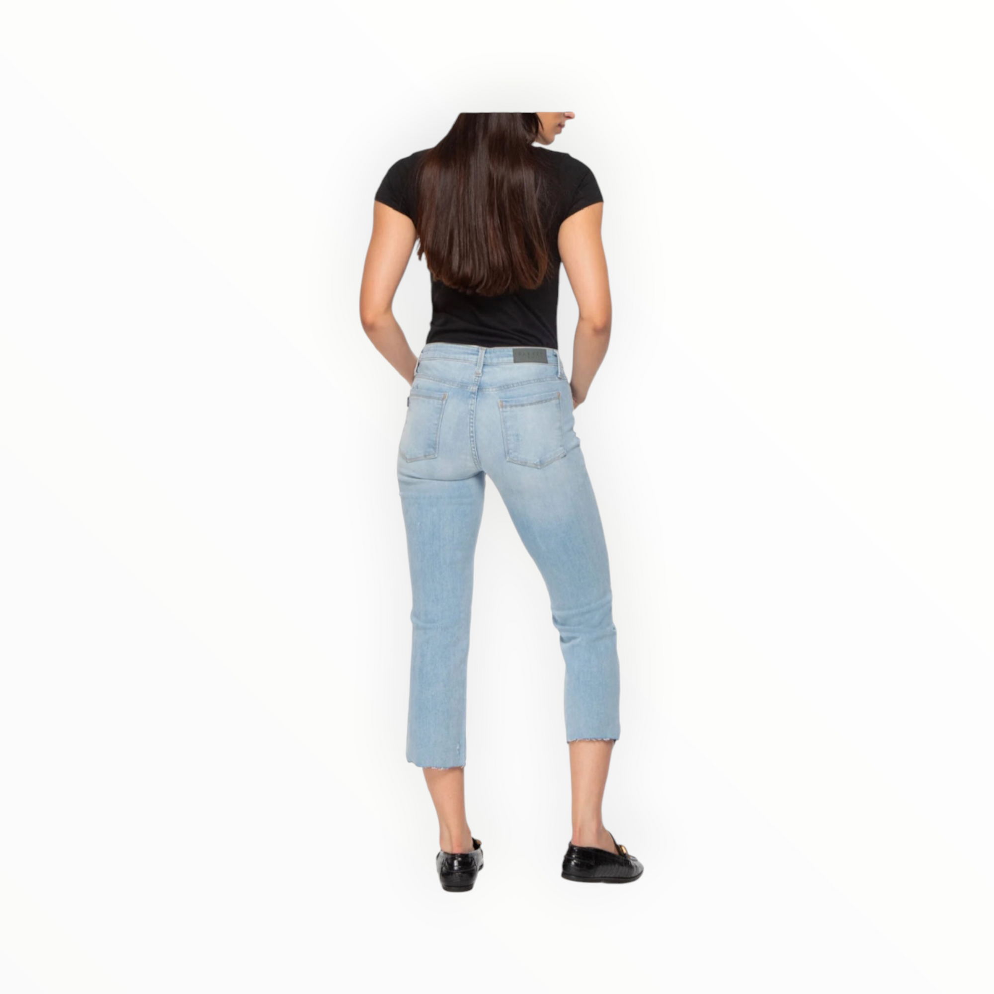Parker Smith Byron Crop Straight W/Raw Hem - Coronado