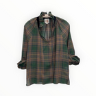 A Shirt Thing Josephine Plaid - Hunter