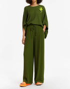 Essentiel Antwerp Destination Oversized Top – Olive Martini