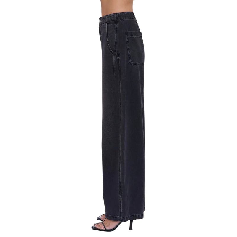 Pistola Lottie High Rise Relaxed Bowed Leg - Zen