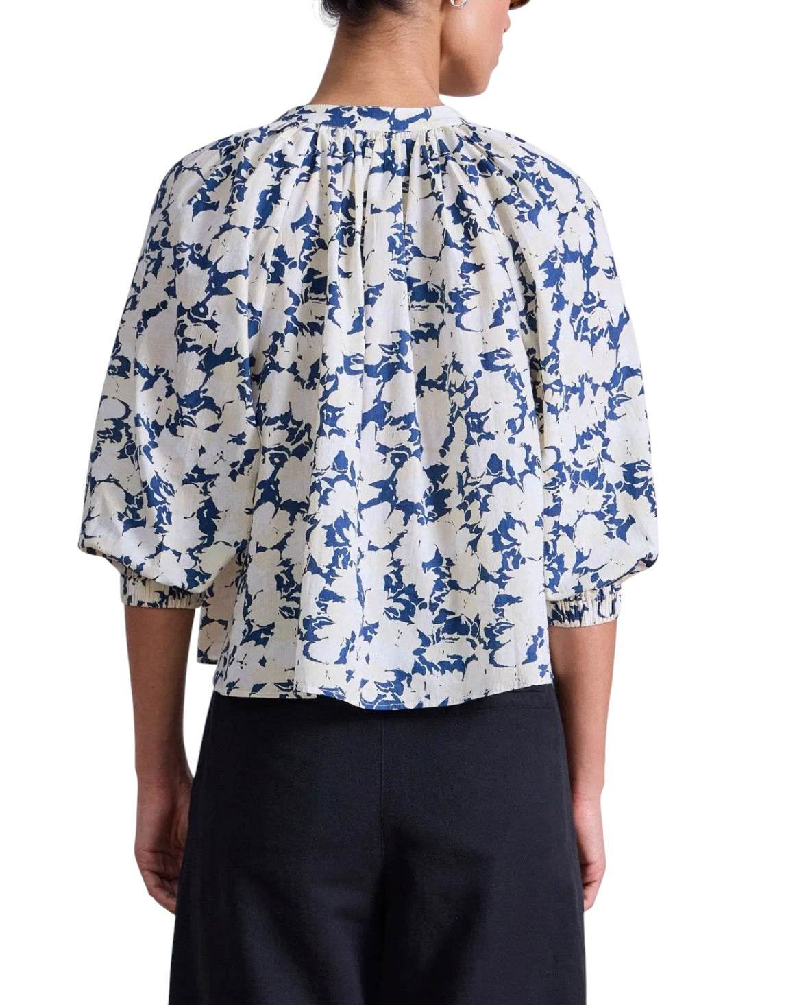 Apiece Apart Messina Top -  Alina Floral Cream