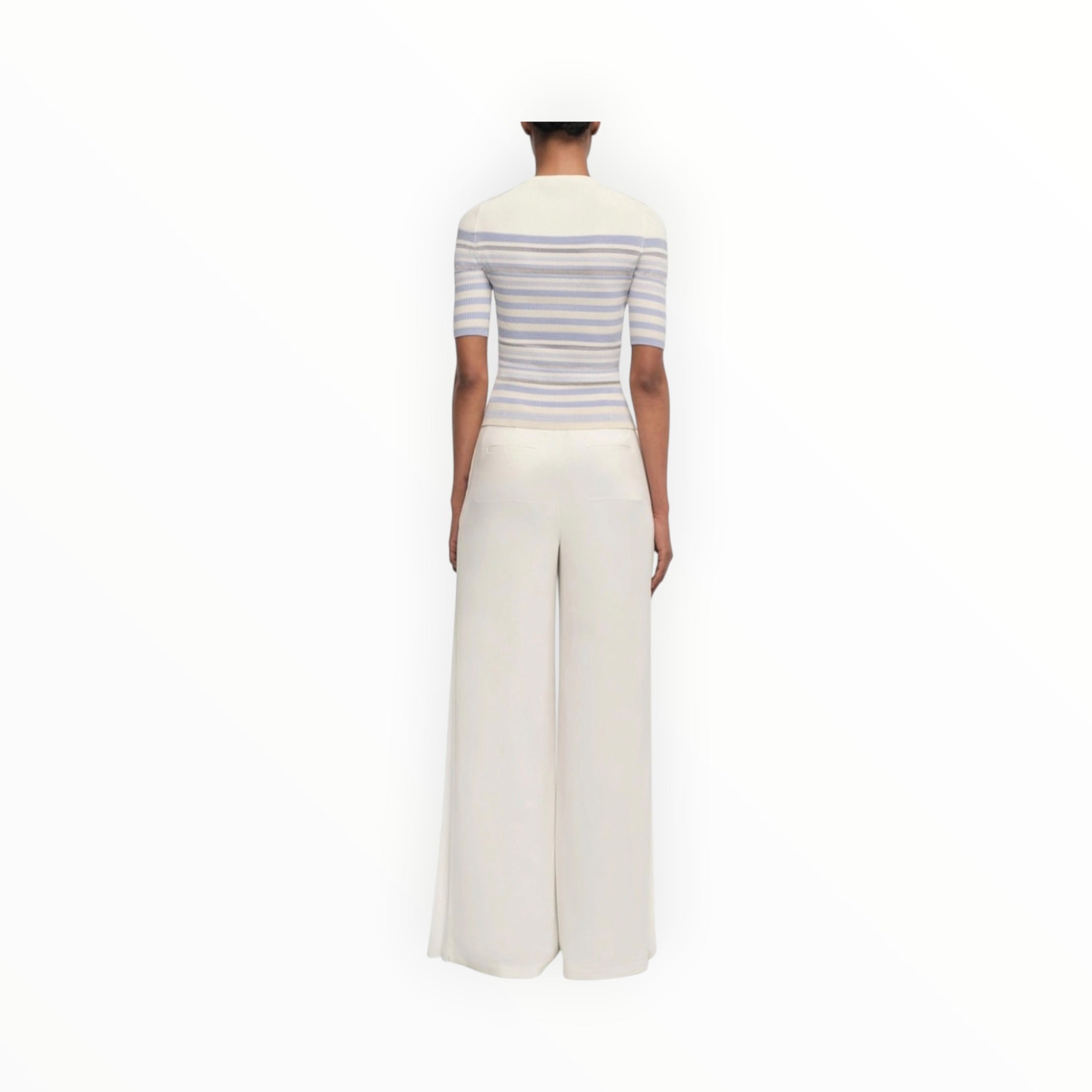 SIMKHAI Elena Top - French Blue Stripe