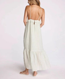 sundays Marceline Dress - Seafoam Stripe