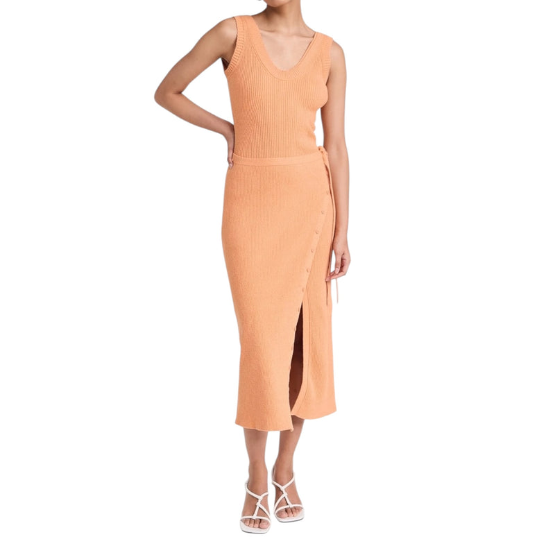 SIMKHAI Tillie Wrap Tank Dress - Lily