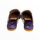 Psophía Loafer Slide - Purple Metallic