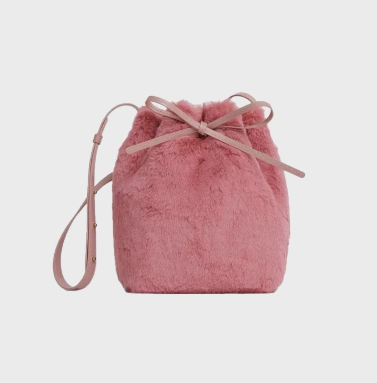 Apparis Mansur Gavriel Mini Bucket Bag - Guava