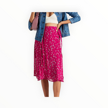 rag & bone Lily Floral Skirt - Pink