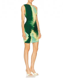 SIMKHAI Azalea Mini Dress - Sea Glass Sunset