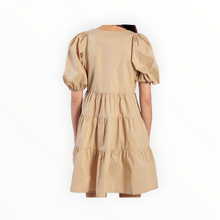 Bird & Knoll Gigi Mini Dress - Wheat