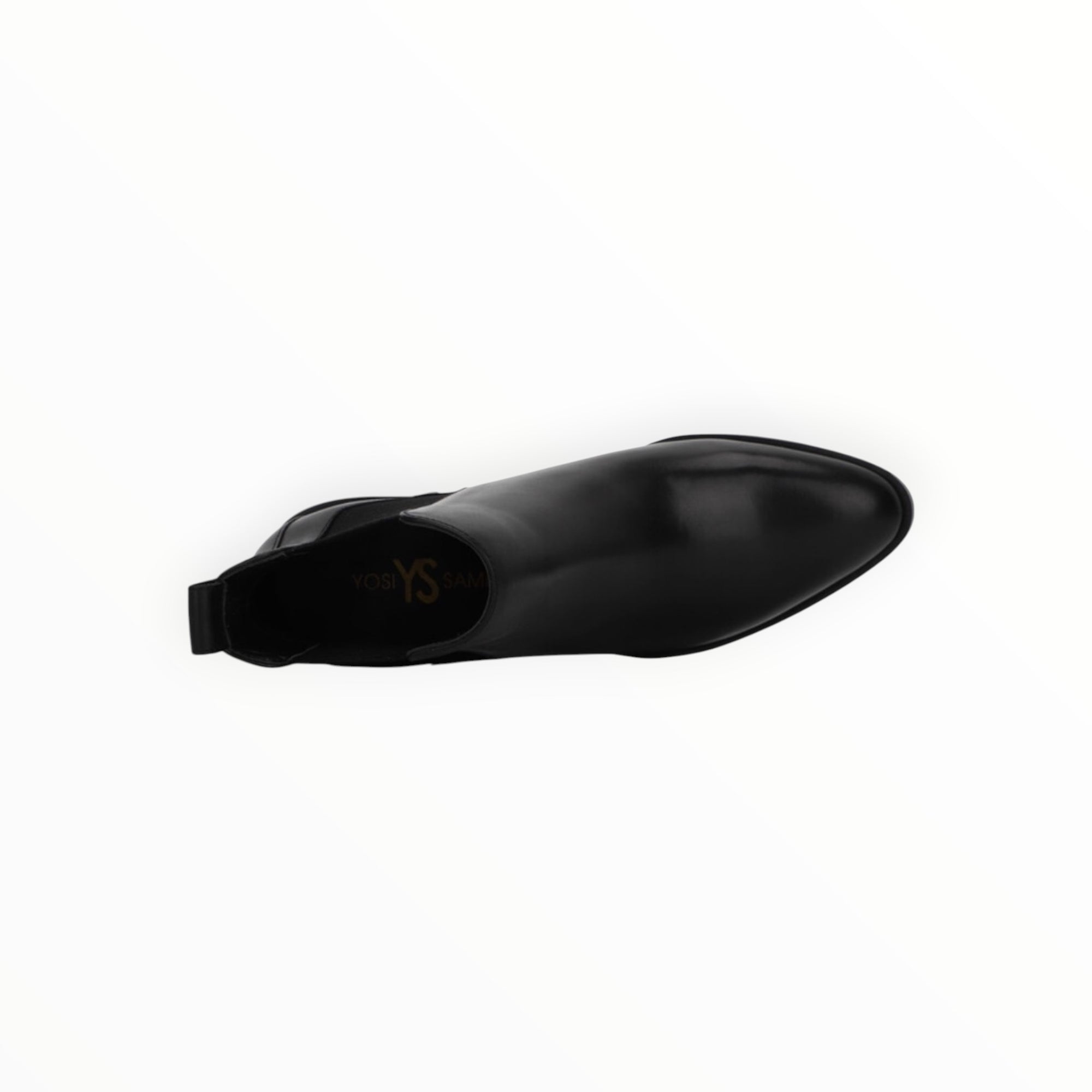 Yosi Samra Melissa Chelsea Leather Boot - Black