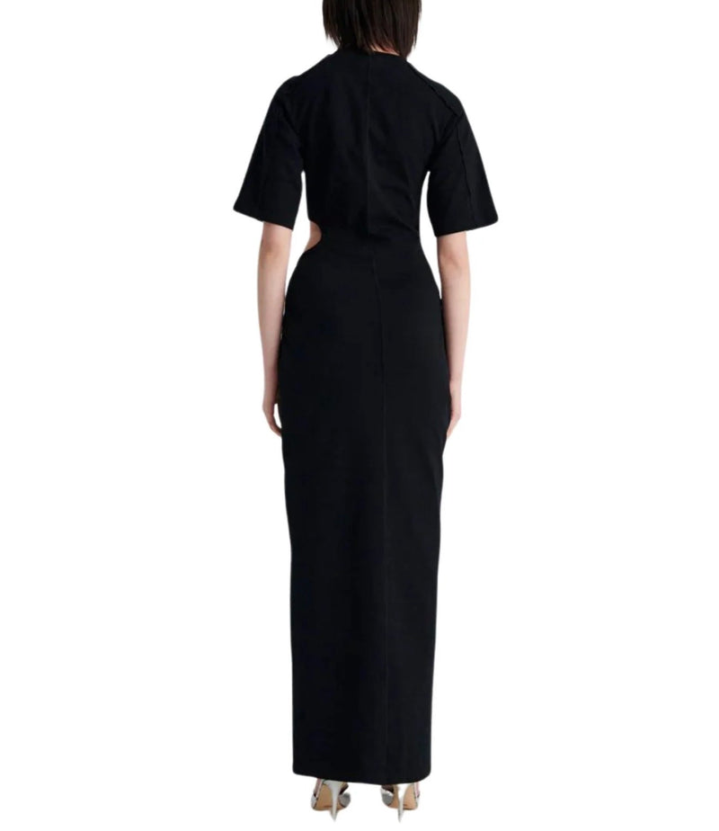 SUBOO Barney Cut Out Maxi Dress - Black