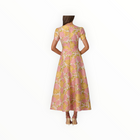 Shoshanna Midnight Vivianne Dress - Amber/Blush