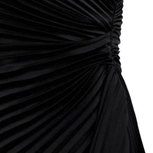 A.L.C. Layla Strapless Pleated Gown - Black