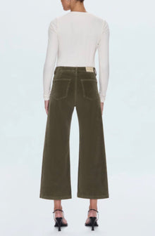 Pistola Penny Crop High Rise Wide Leg Pant - Sequoia