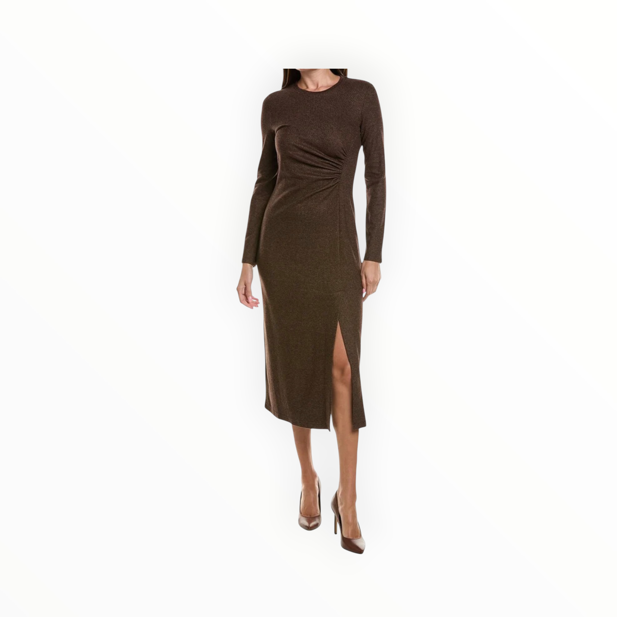 Weekend Max Mara Decano Jersey Dress - Brown