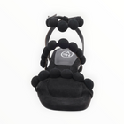 ASH Regy Pompom Sandal - Black