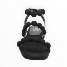 ASH Regy Pompom Sandal - Black