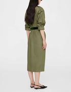 Anine Bing Zelda Dress - Olive
