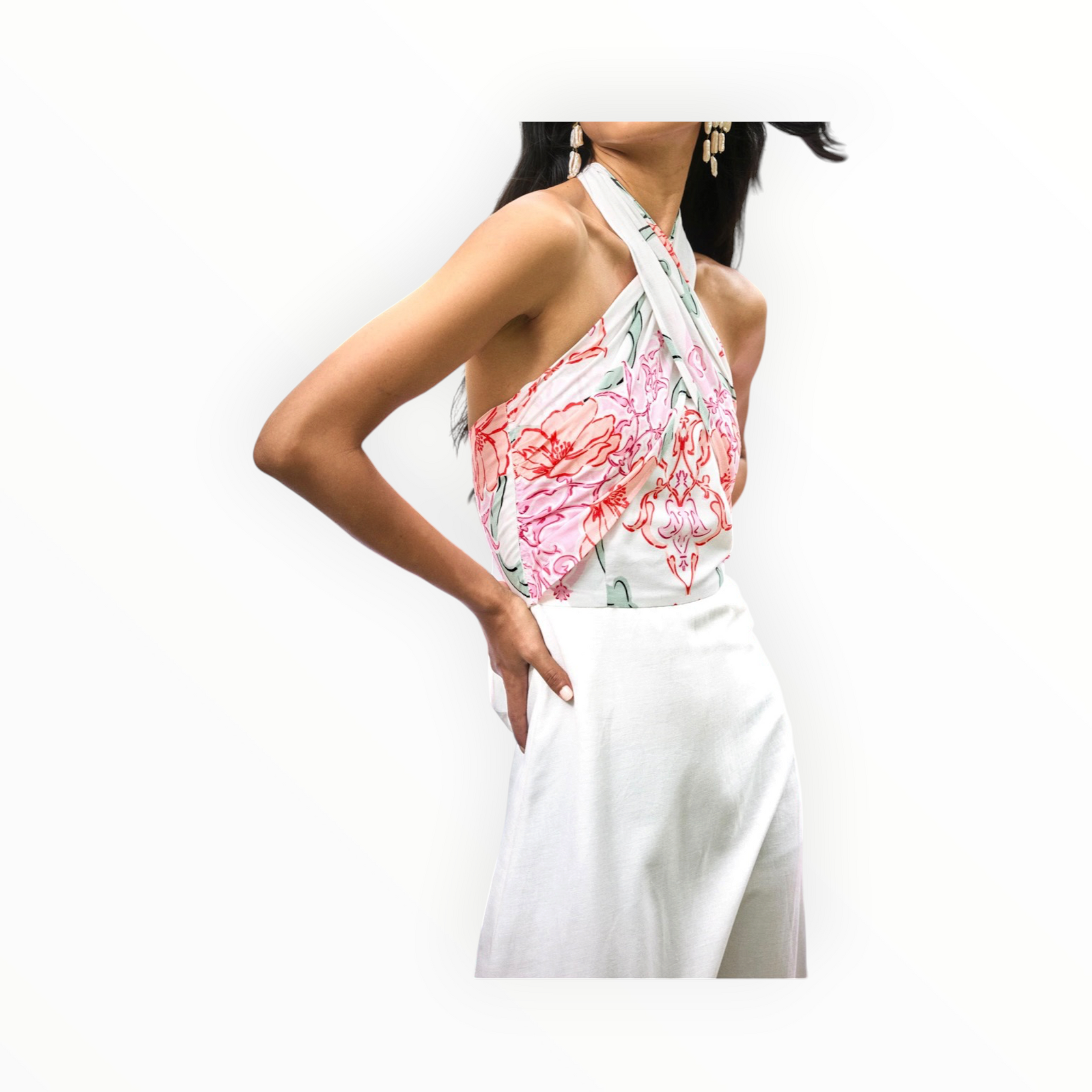 Beyond by Vera Jules Dress - Matinée Rose