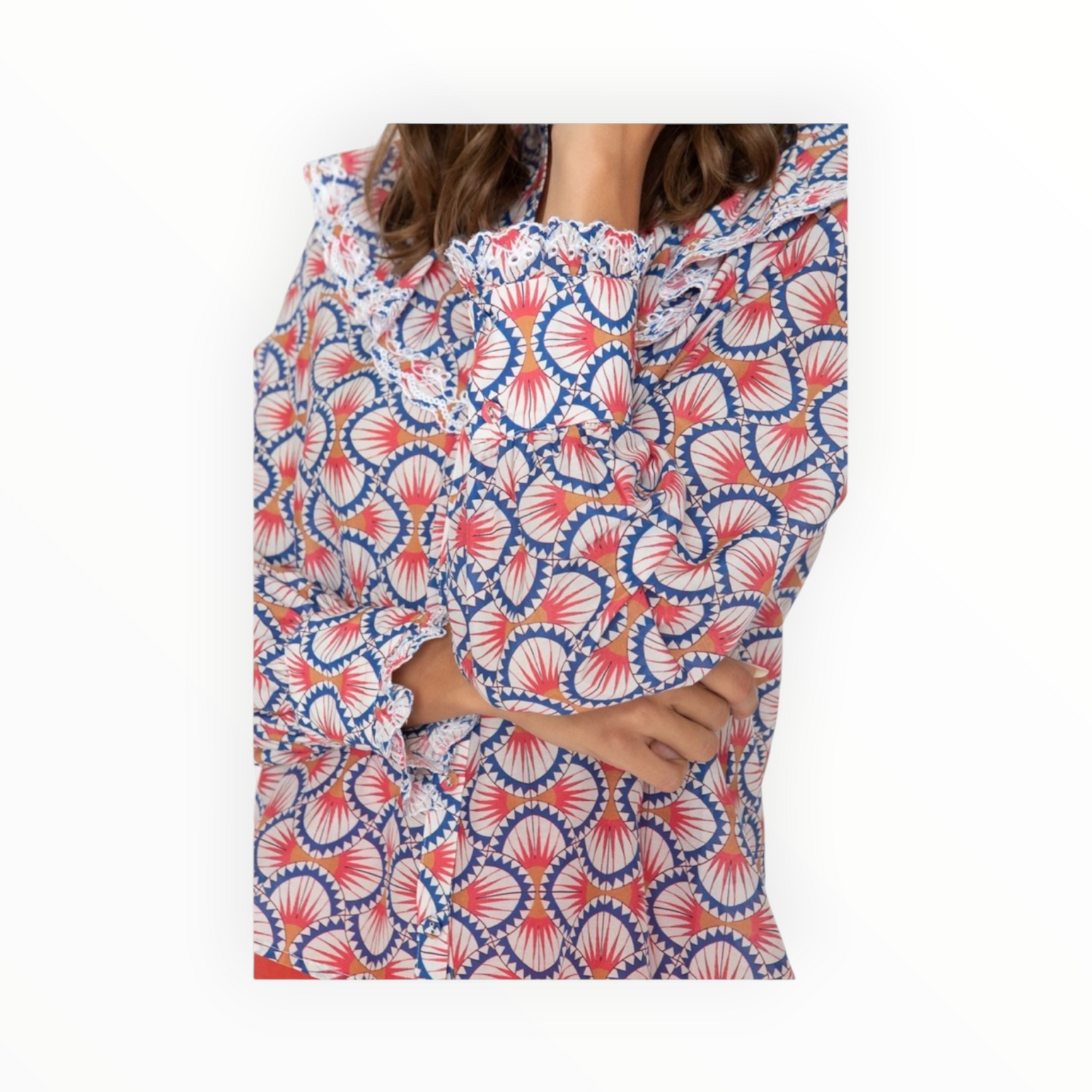 Caballero Ava Top - Retro Flower