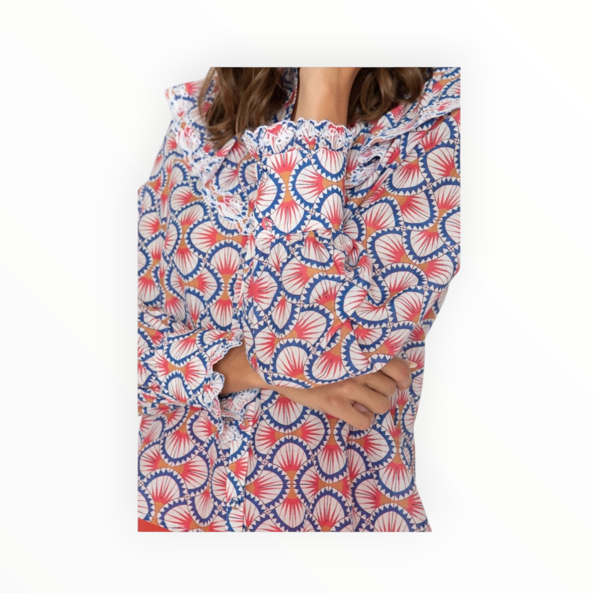 Caballero Ava Top - Retro Flower