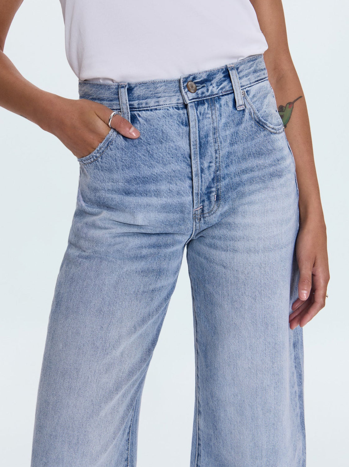 Pistola Ryder High Rise Cuffed Jeans - Essex