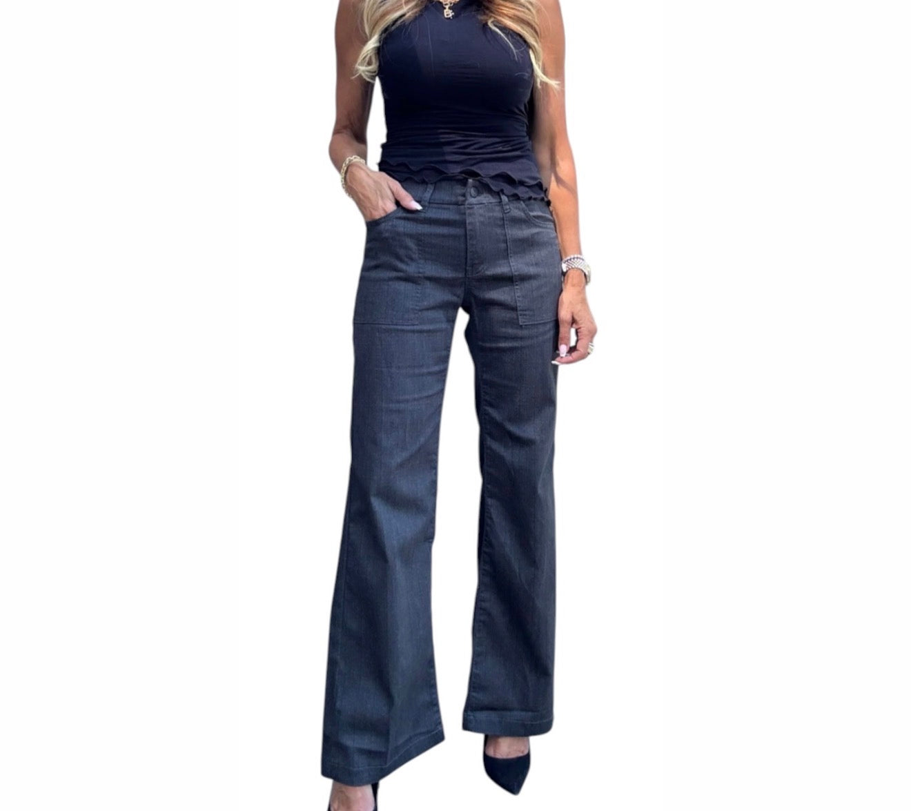 Bevy Flog Romi - Black Wash