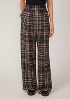 Gilner Farrar Milena Pant - Black Plaid