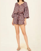 Omika Flora Blouse - Marlow Heather