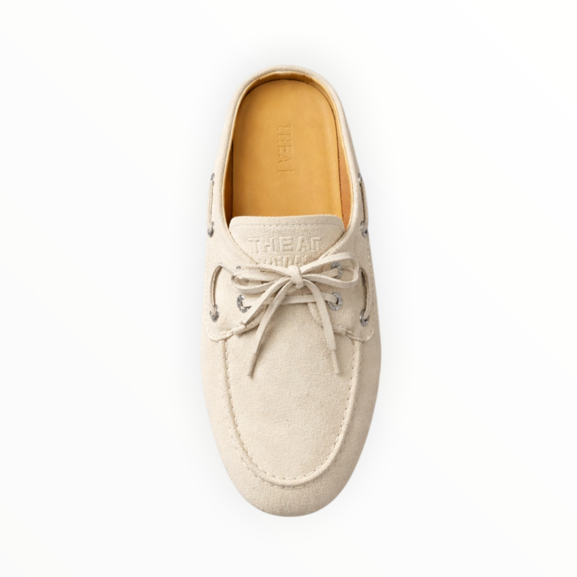 Thea Mika Sachi Moccasin Mule - Off White