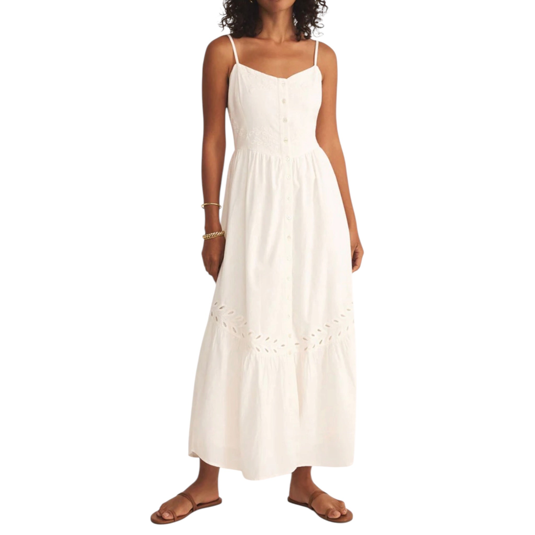 Z Supply Citadelle Maxi Dress - White