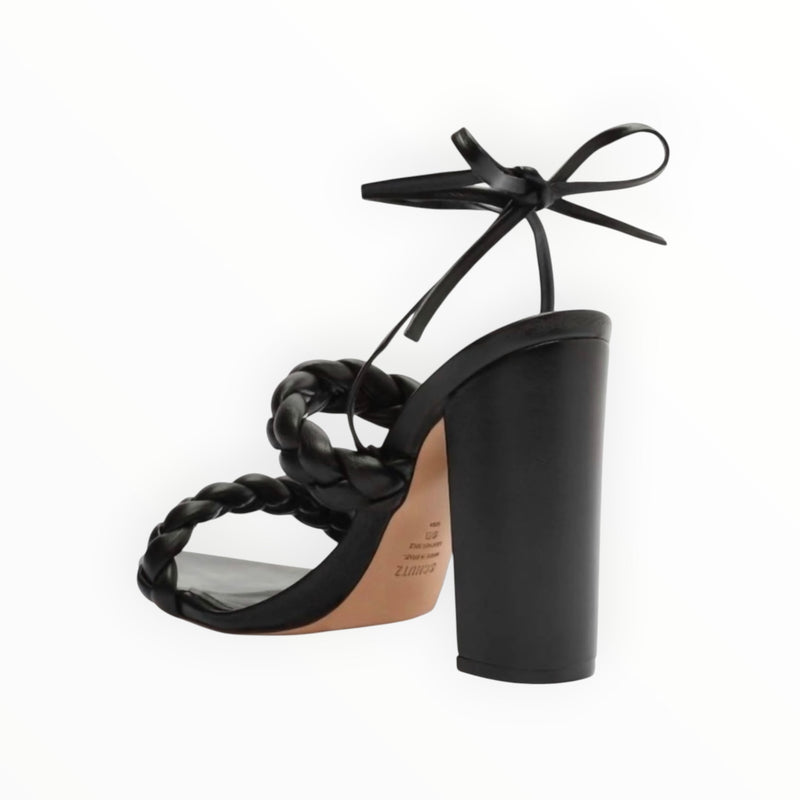 Schutz Zarda High Block Heels - Black