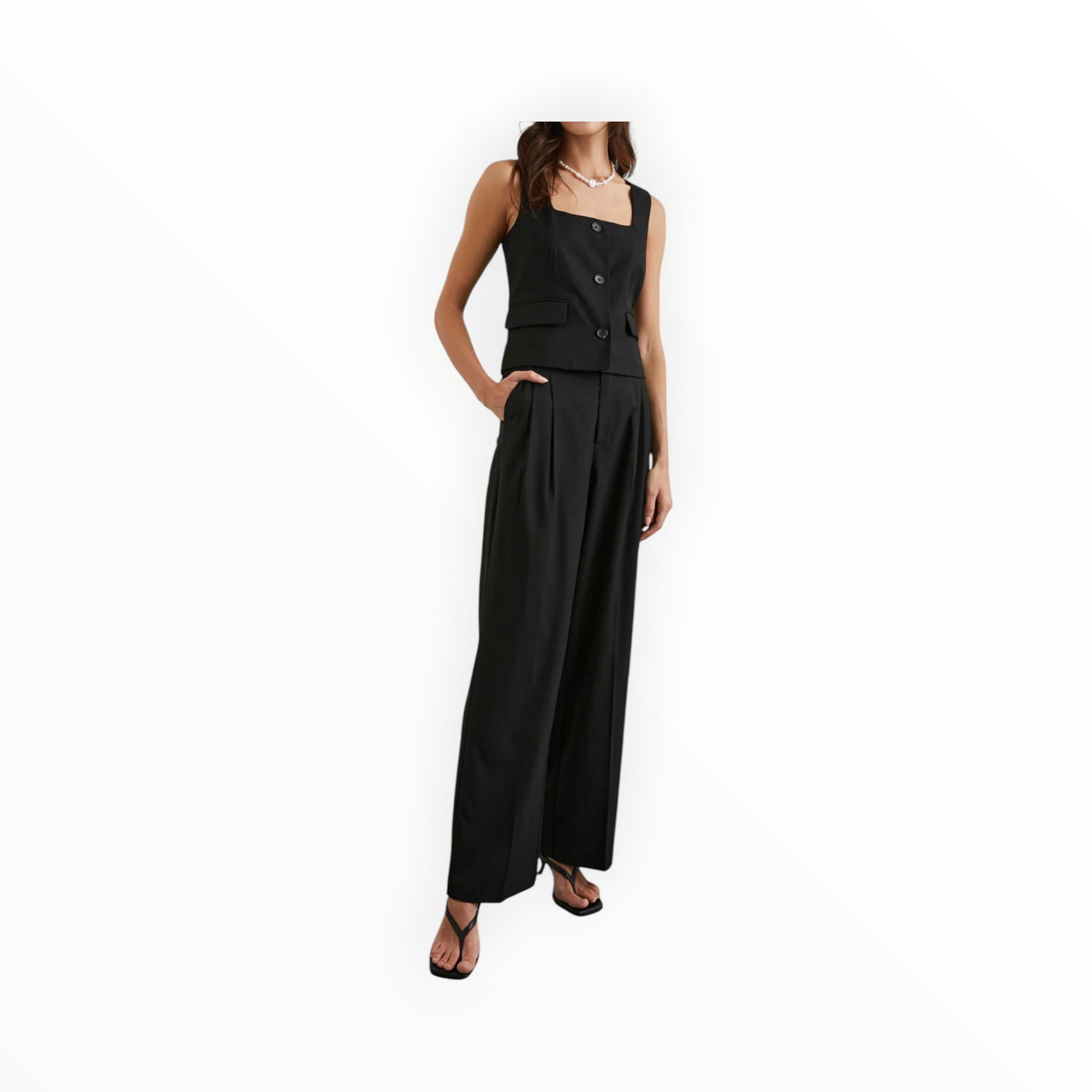 Rails Guilia Vest - Black Twill