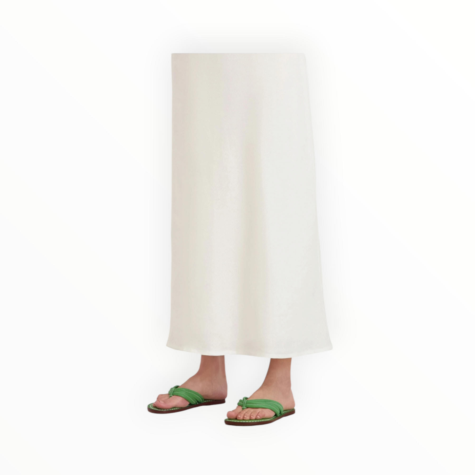 BERNARDO Miami Thong Sandal Kelly Green Antique Calf