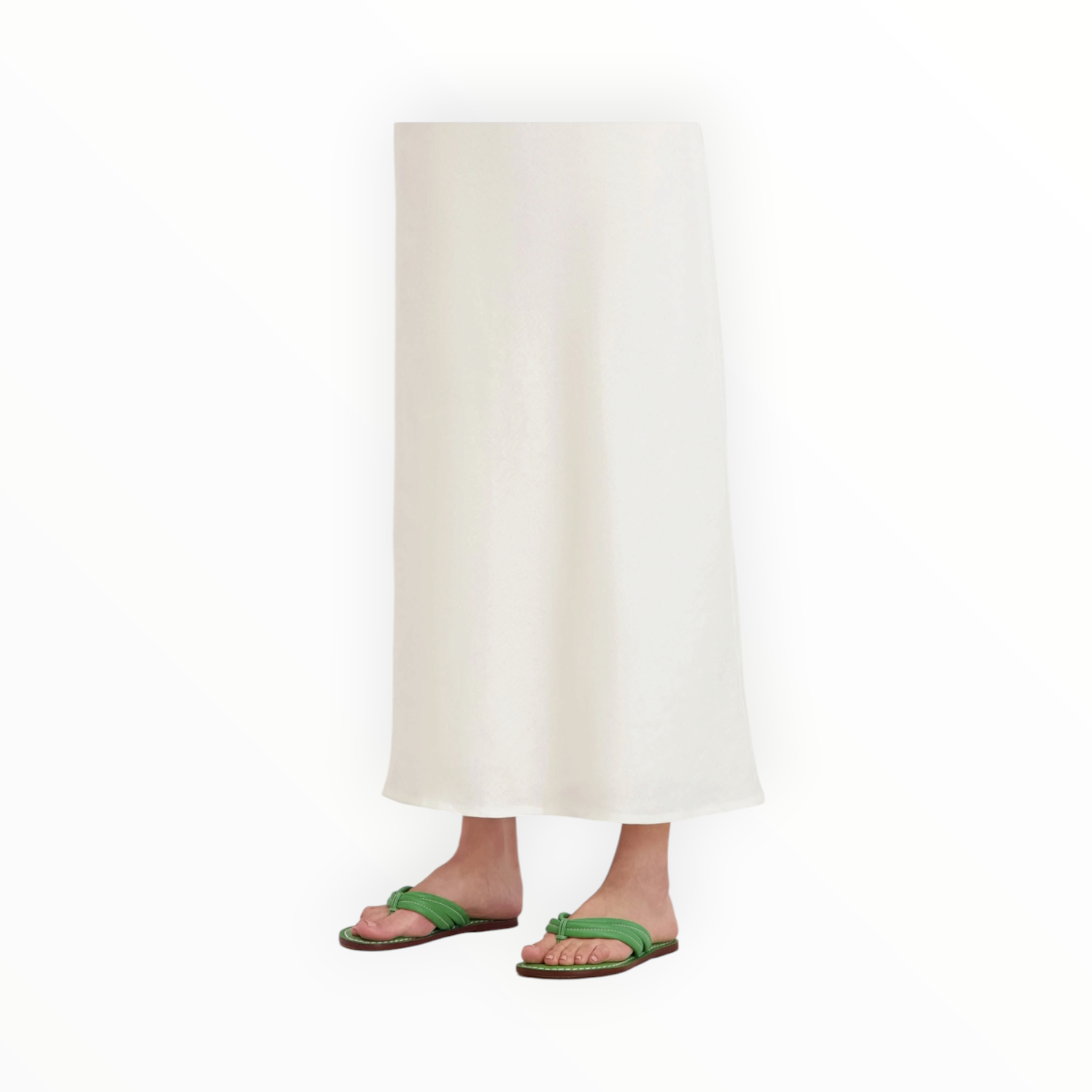 BERNARDO Miami Thong Sandal Kelly Green Antique Calf
