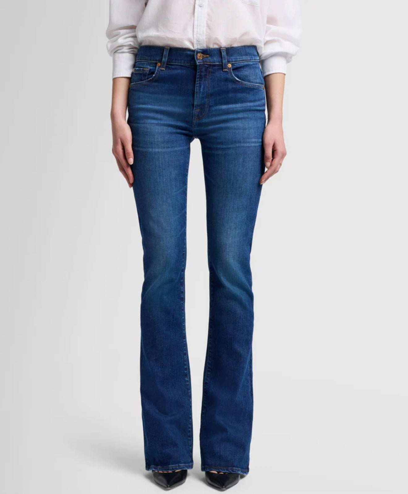 7 For All Mankind Slim Illusion Bootcut - Highline