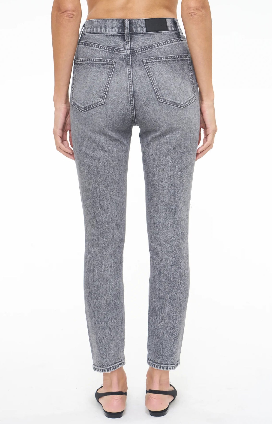 Pistola Kate High Rise Slim Straight Jean - Whittier