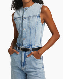 Paige Cirie Denim Jumpsuit - Mezza