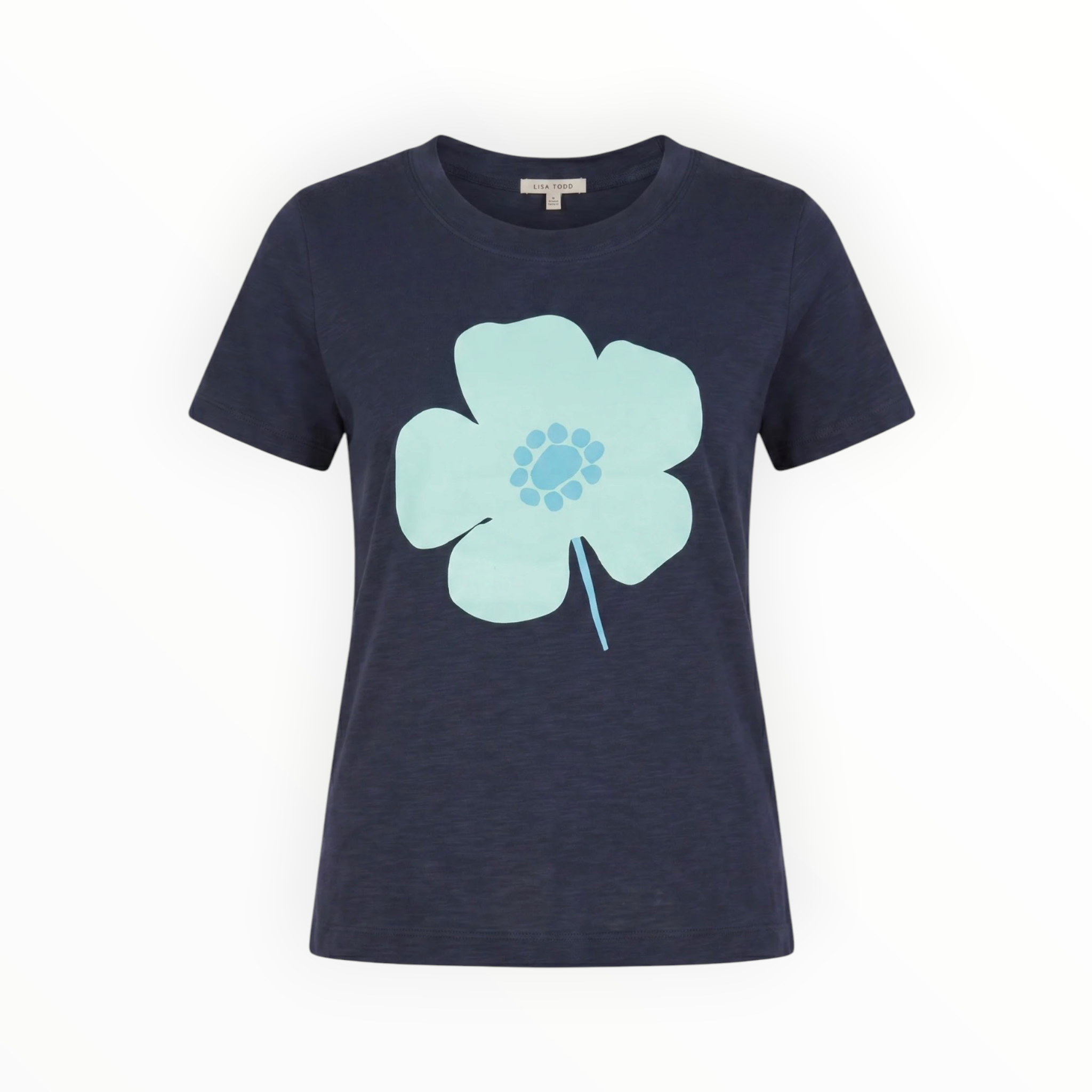 Lisa Todd Posy Posse T-Shirt - Navy