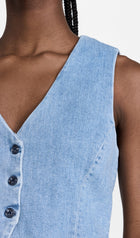 LE JEAN Ella Waistcoat Vest - Sweet Summer