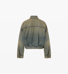 SLVRLAKE Boston Trucker Jacket - Indigo Rust