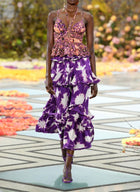 Ulla Johnson Winona Skirt - Cassis Blur