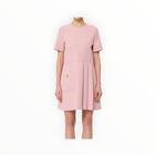 Tara Jamon Rosella Dress - Pale Pink Crepe