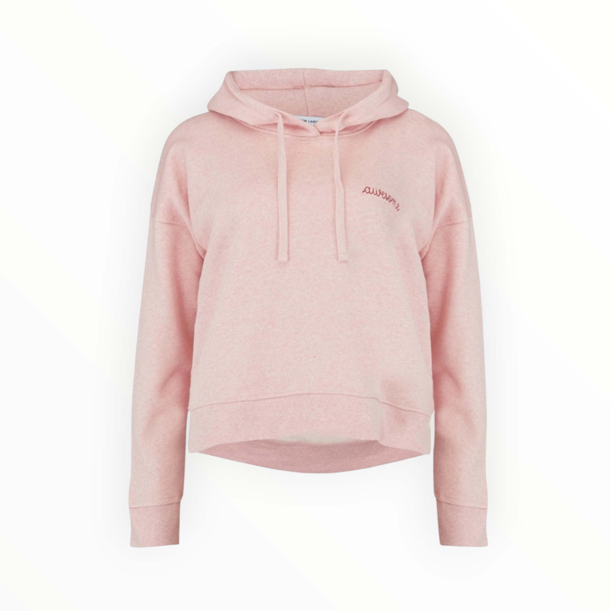 Maison Labiche Awesome Hoodie - Heather Pink